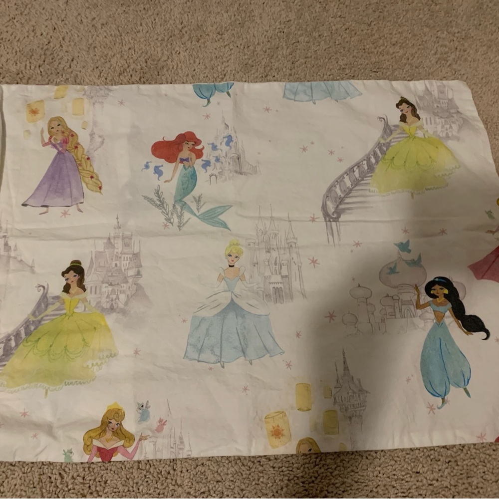 Pottery barn kids Disney princess toddler pillow